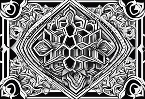 Tribal honeycomb pictures inside tattoo idea