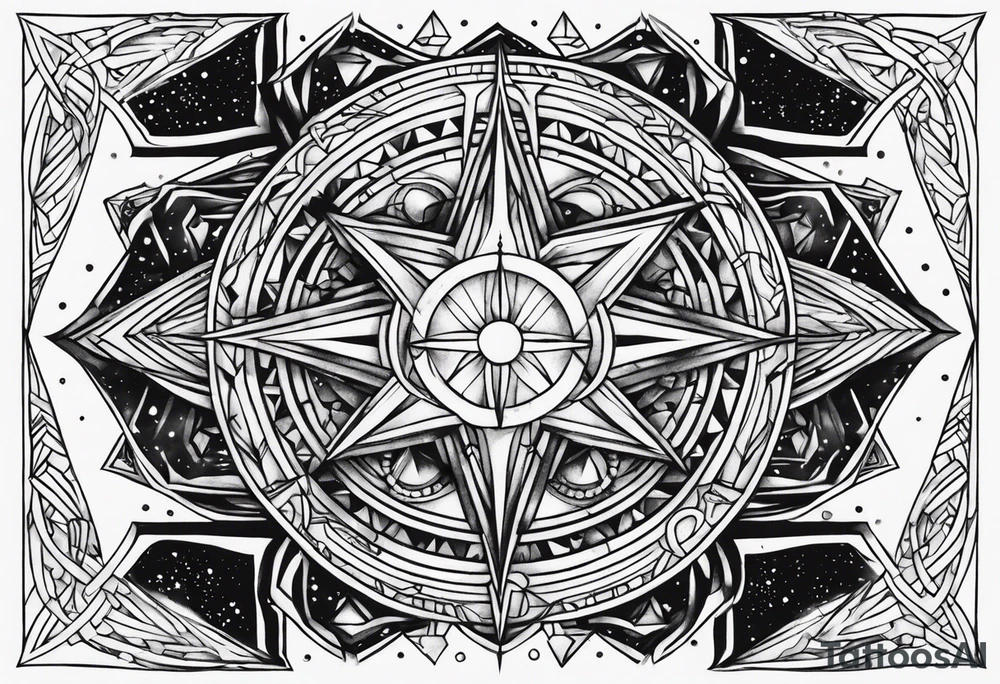 The word Universe tattoo idea