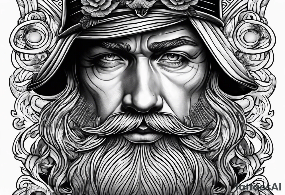 Old school sailor with face tattoos
With mean face tattoo idea Old school sailor with face tattoos
With mean face tattoo idea