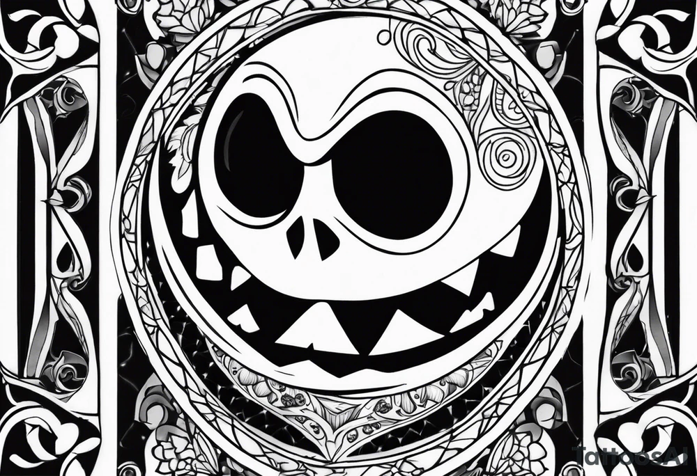 Jack Skellington tattoo idea