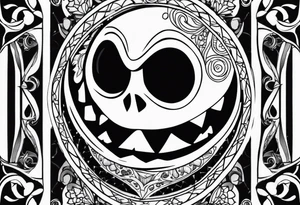 Jack Skellington tattoo idea