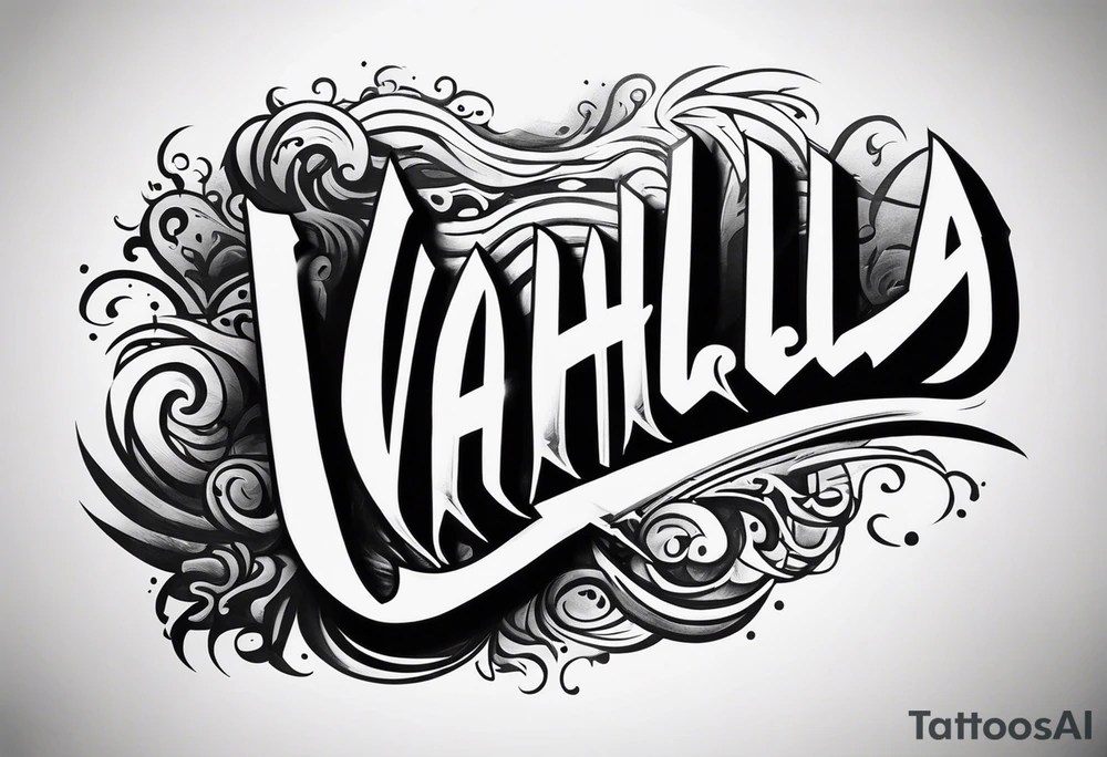 Valhalla mist tattoo idea