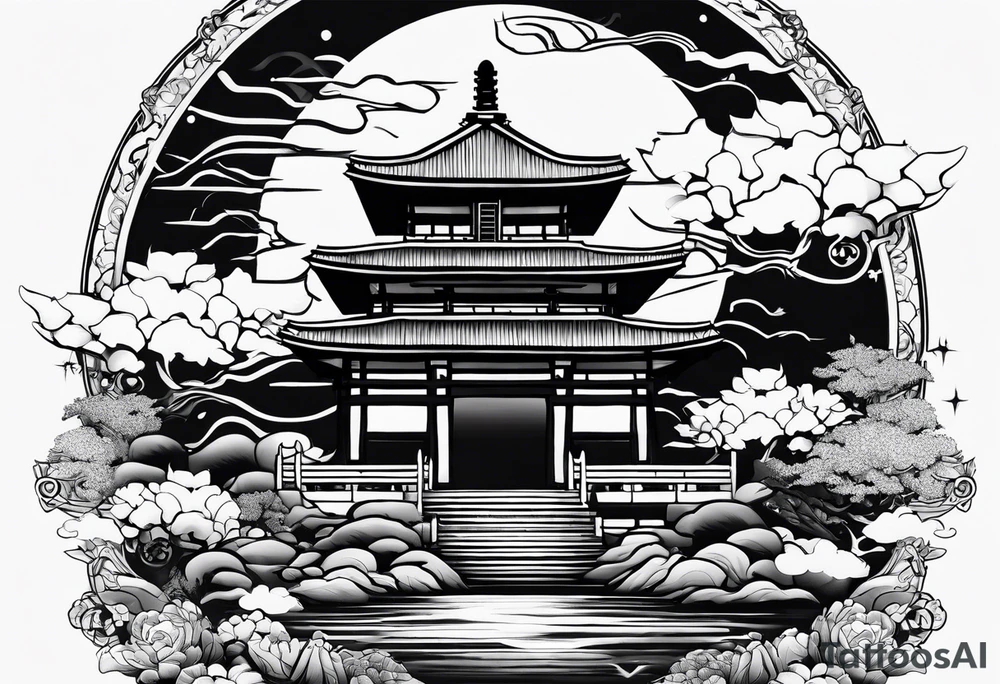 hokage and temple tattoo idea