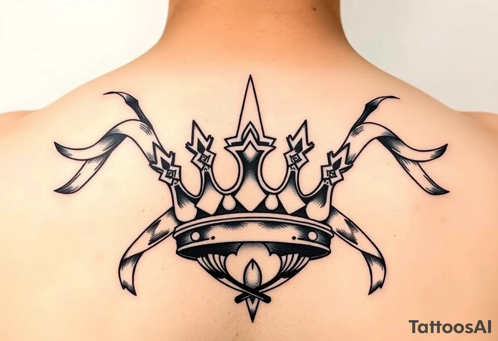 crown
pierced with flowing ribbons princess crown festhers tattoo idea crown
pierced with flowing ribbons princess crown festhers tattoo idea