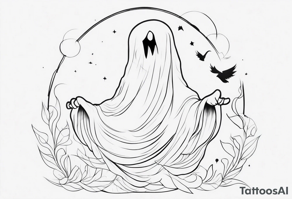 Ghost tattoo idea