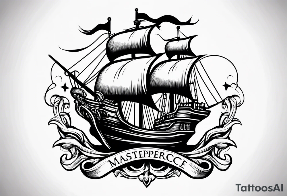 Pirate flags tattoo idea