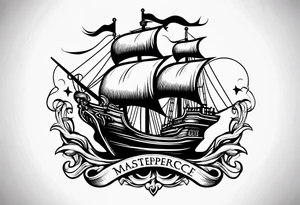 Pirate flags tattoo idea