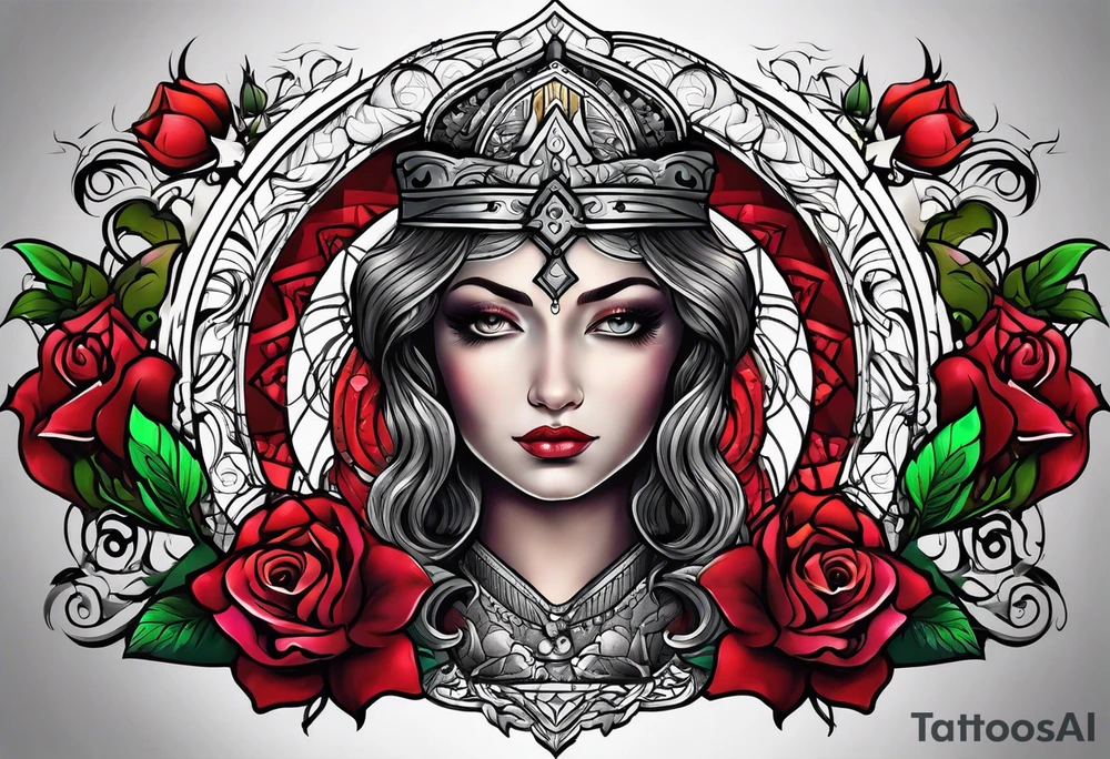 Manly religious tattoo tattoo idea