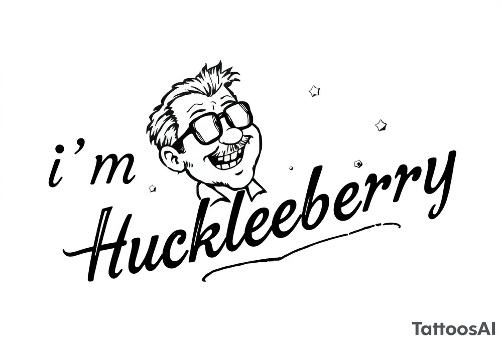 Val Kilmer cartoon doc holiday 
Movie saying “i”m your huckleberry” tattoo idea