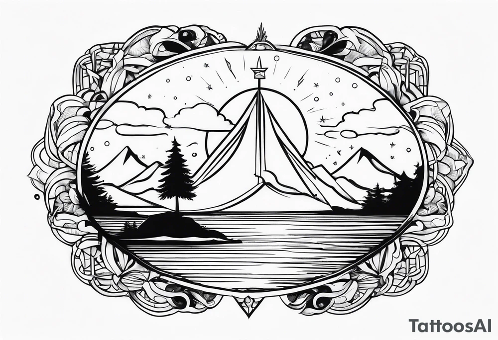 “Be still” tattoo idea