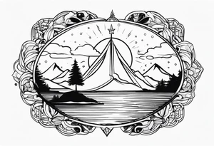 “Be still” tattoo idea