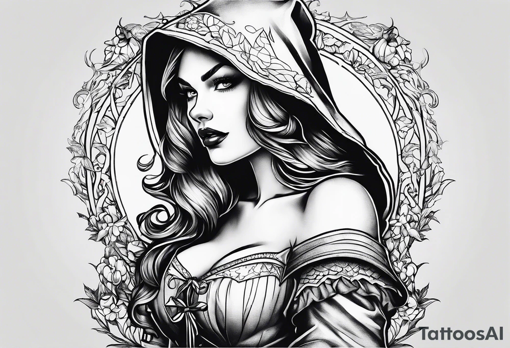 little red riding hood tattoo idea