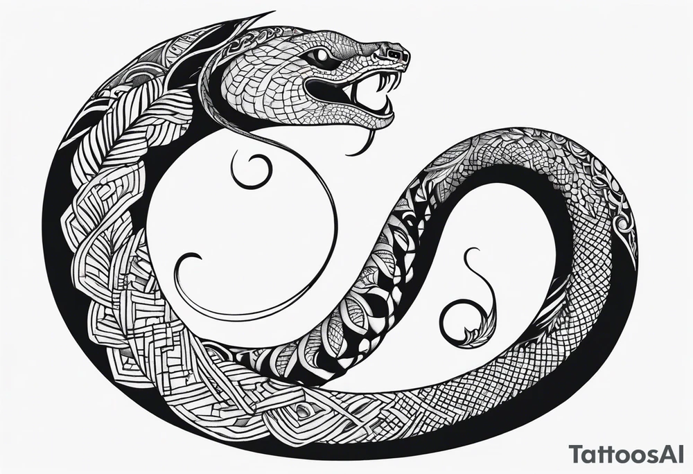 serpente tattoo idea