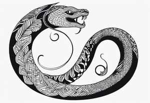 serpente tattoo idea