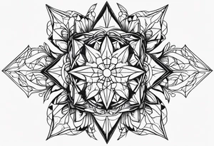 crystal tattoo idea