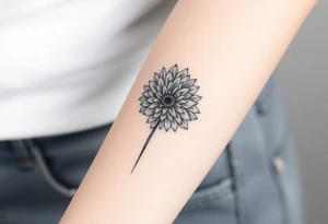 Chrysanthemum tattoo idea