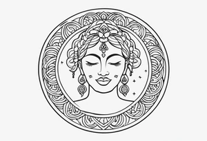 Mãe é pai tattoo idea