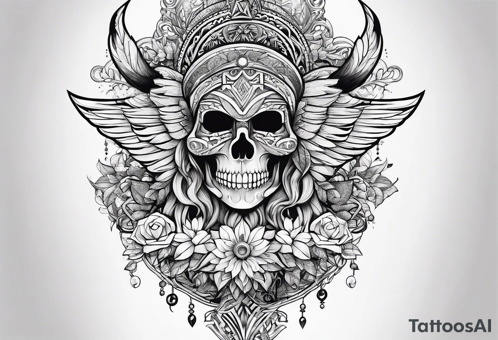 nordic symbolism tattoo idea