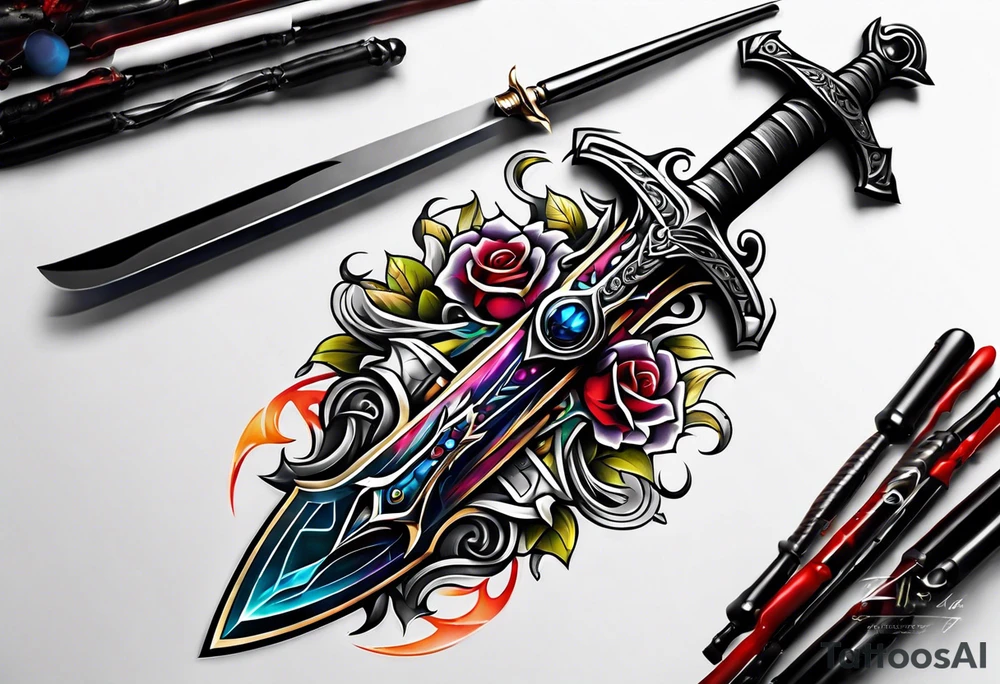 Sword tattoo idea