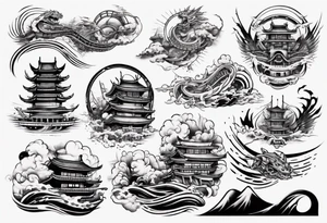 rollercoaster tattoo idea