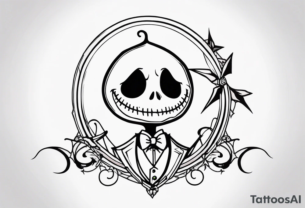 Jack Skellington tattoo idea