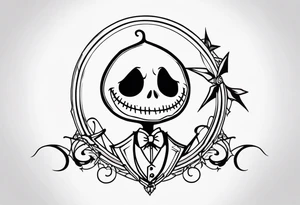 Jack Skellington tattoo idea