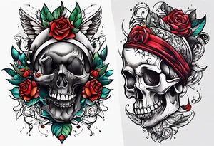 Body wound tattoo design tattoo idea