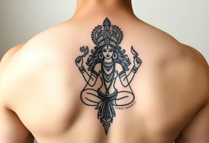 Durga lordess tattoo idea