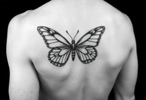 butterfly which represents my willingness to show love, even though I feel like I've never received it tattoo idea