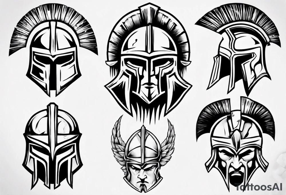 Spartan Warrior tattoo idea