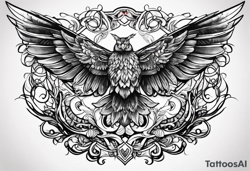 STERNUM tattoo idea