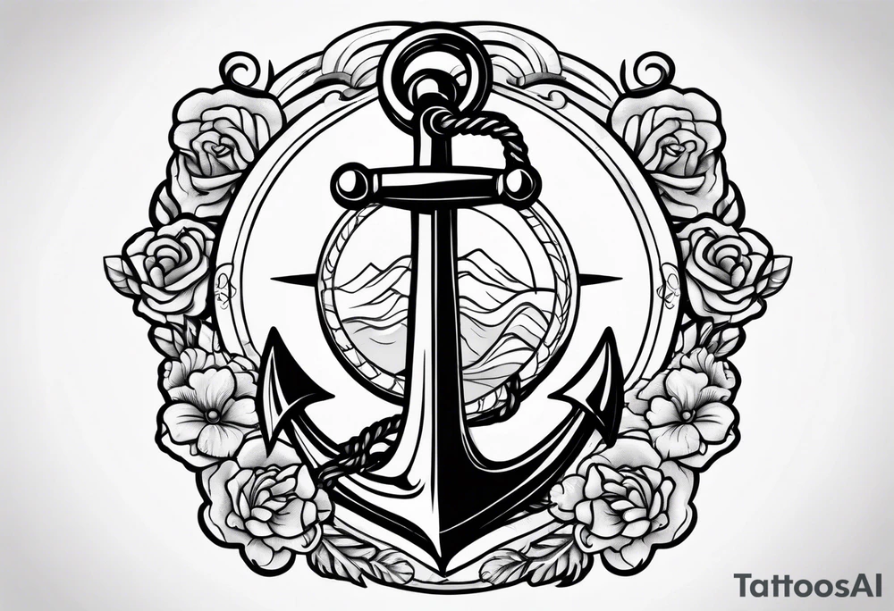 Anchor tattoo idea