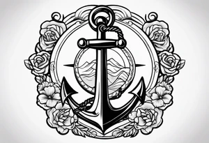 Anchor tattoo idea