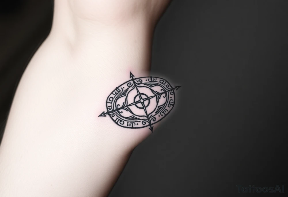Nordic runes tattoo idea