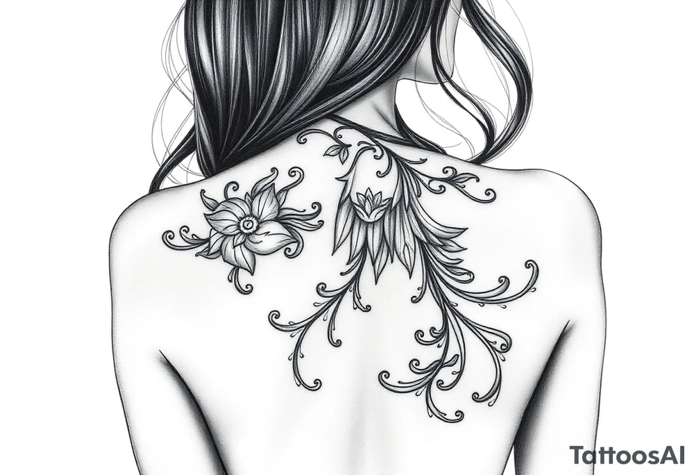 sexy bad girl tattoo idea