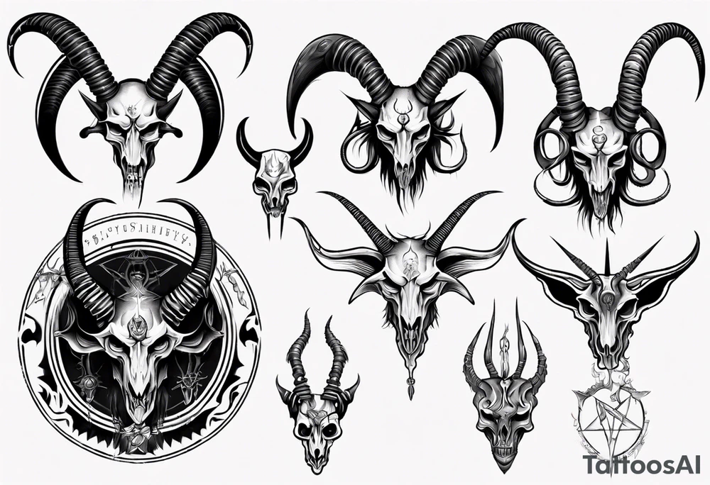 Baphomet tattoo idea
