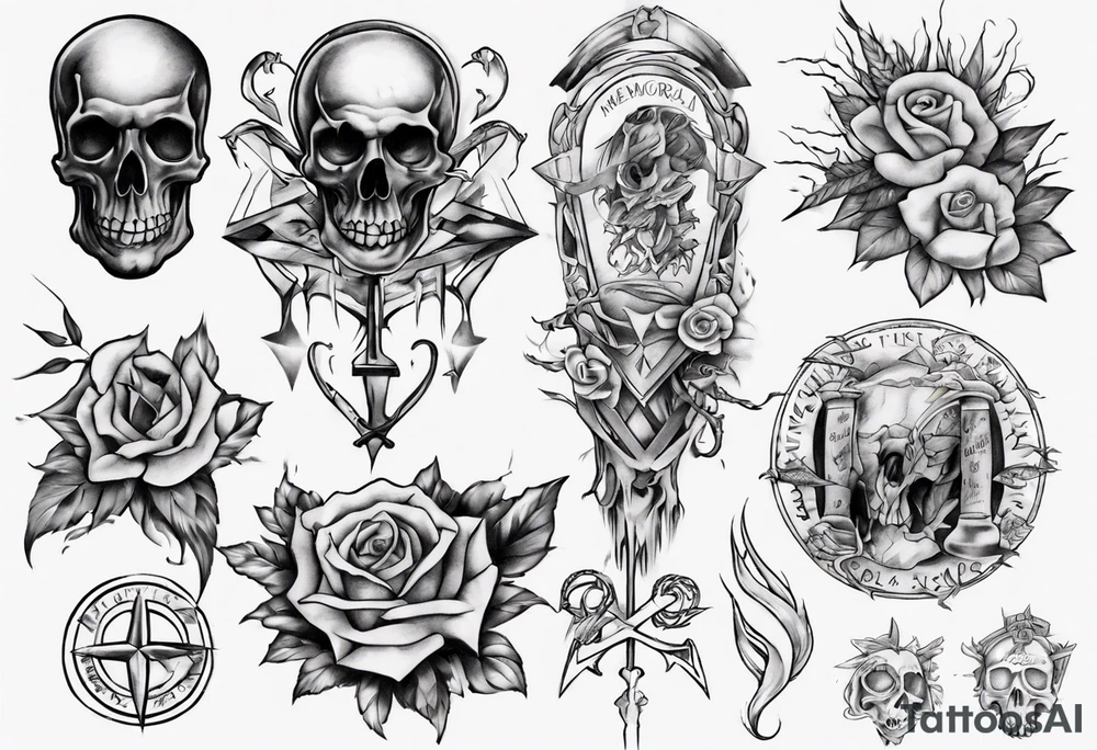 Memorial tattoo for Matt tattoo idea