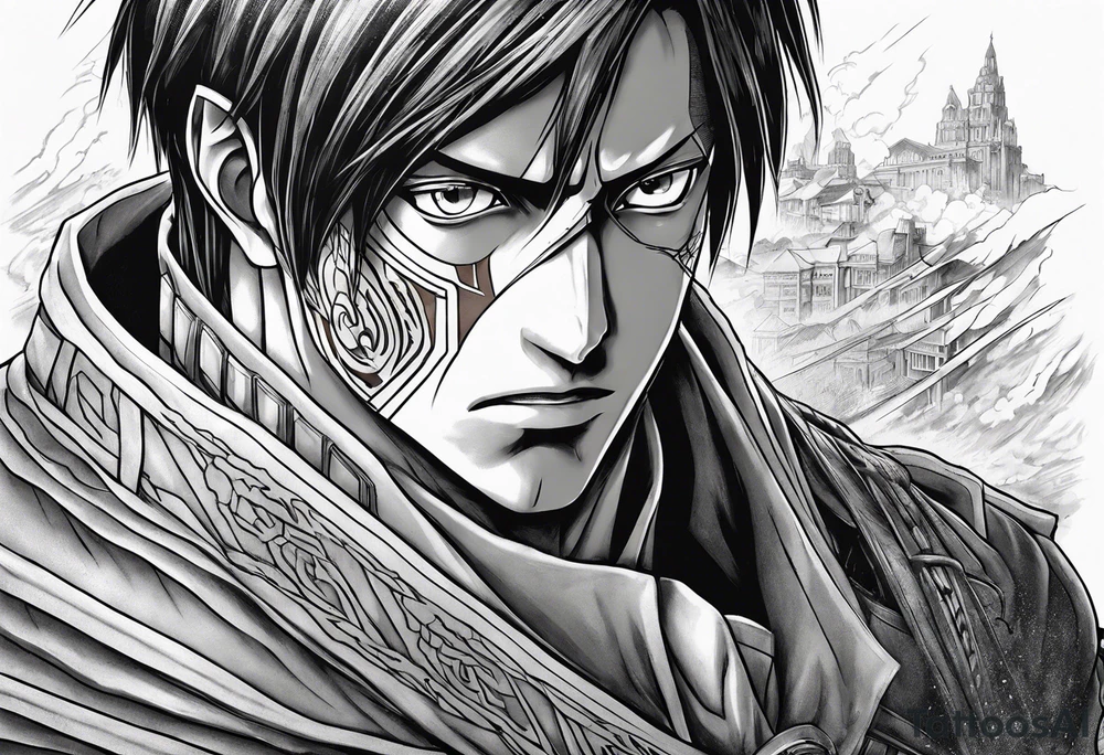 attack on titan tattoo idea