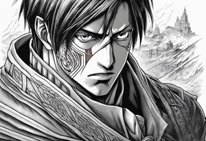 attack on titan tattoo idea