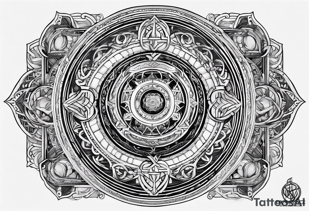Dr strange sanctum sanctorum symbol tattoo idea