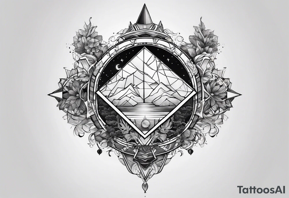 atlas holding world up tattoo idea