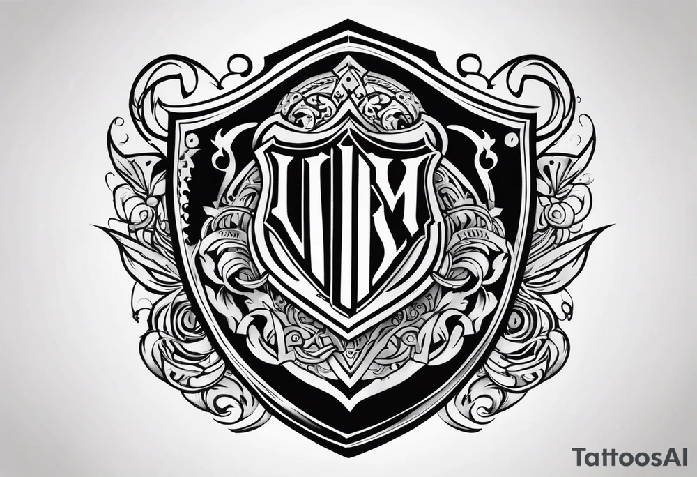 Valhalla shield tattoo idea