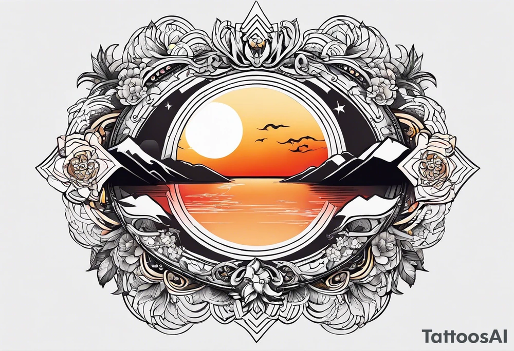 欲望 and the sun -
Simple tattoo idea