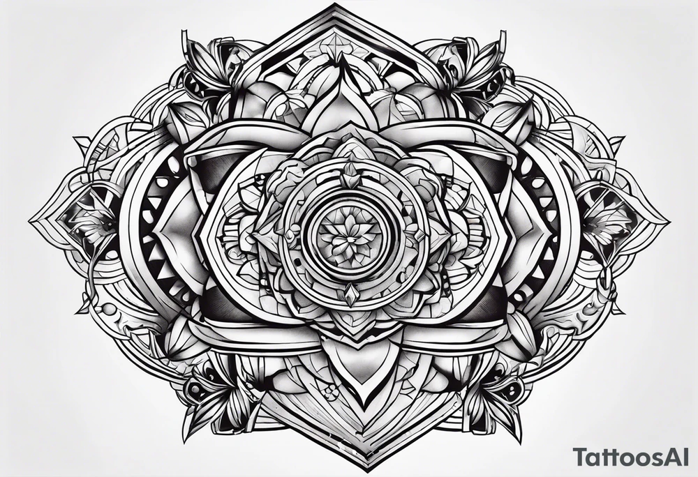 Metal music tattoo idea