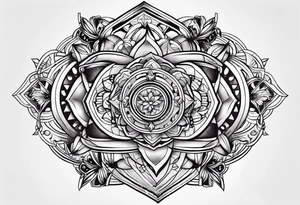 Metal music tattoo idea