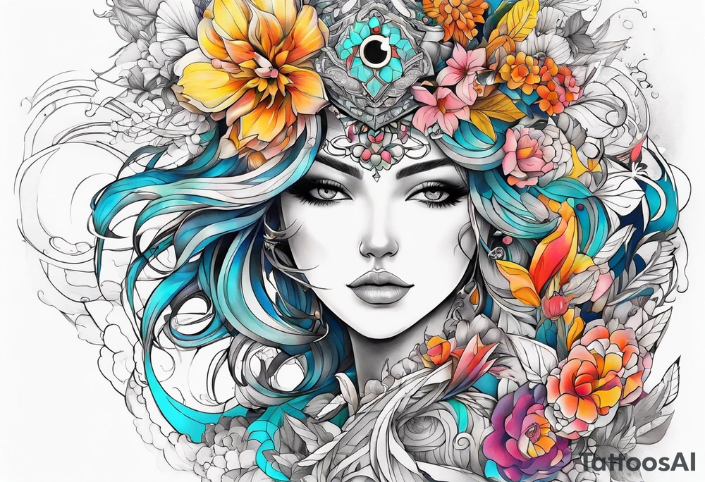 anime tattoo tattoo idea