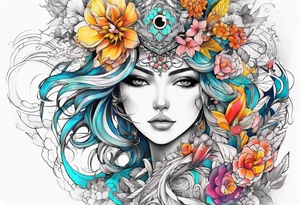 anime tattoo tattoo idea