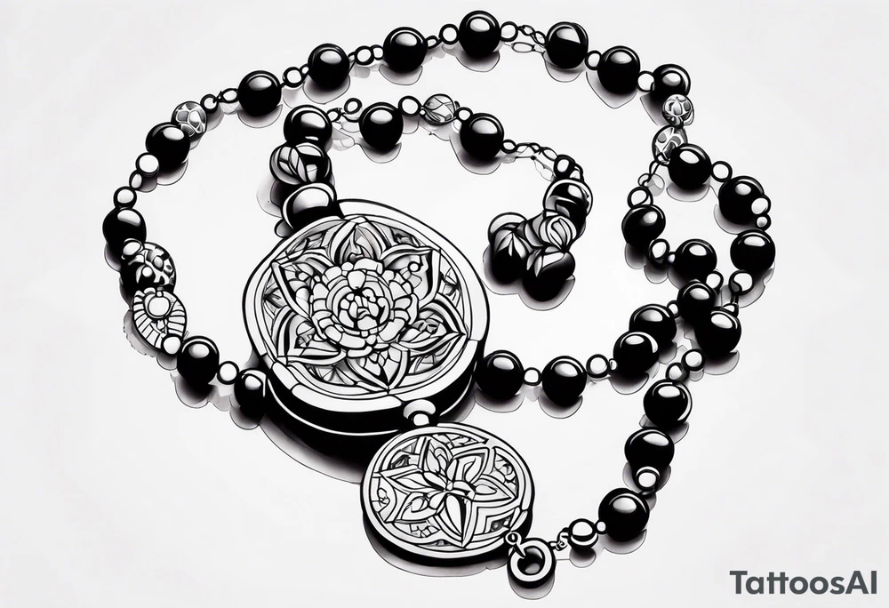 prayerbeads, tattoo idea