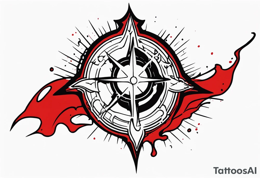 Hellsing bleeding  tear
 logo tattoo tattoo idea