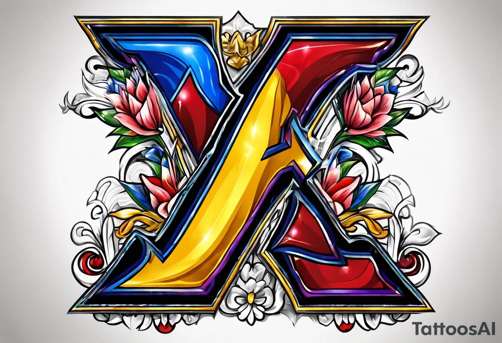 Venezuela letters tattoo idea